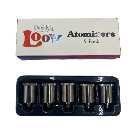 RANDY'S LOOV ATOMIZERS 5- PACK **CLOSEOUT**