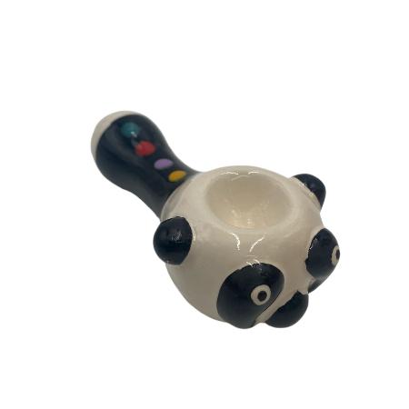 CERAMIC PANDA SPOON PIPE