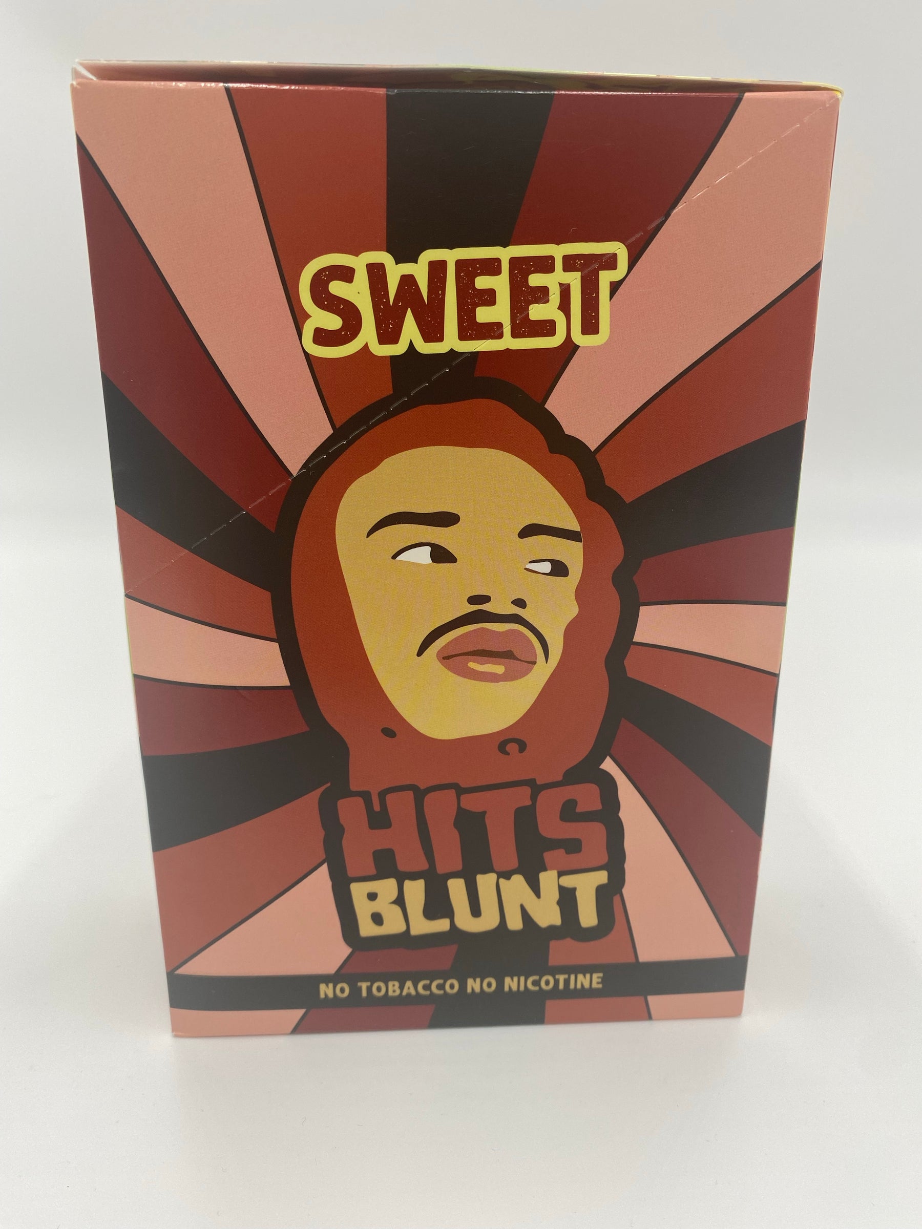 HITS BLUNT PREMIUM SWEET NATURAL HEMP WRAPS 2 PK 25 CT BOX