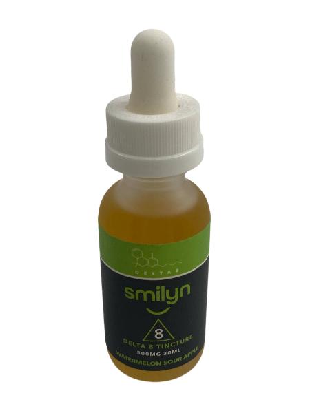 SMILYN D8 TINCTURE 500 MG WATERMELON SOUR APPLE 30 ML