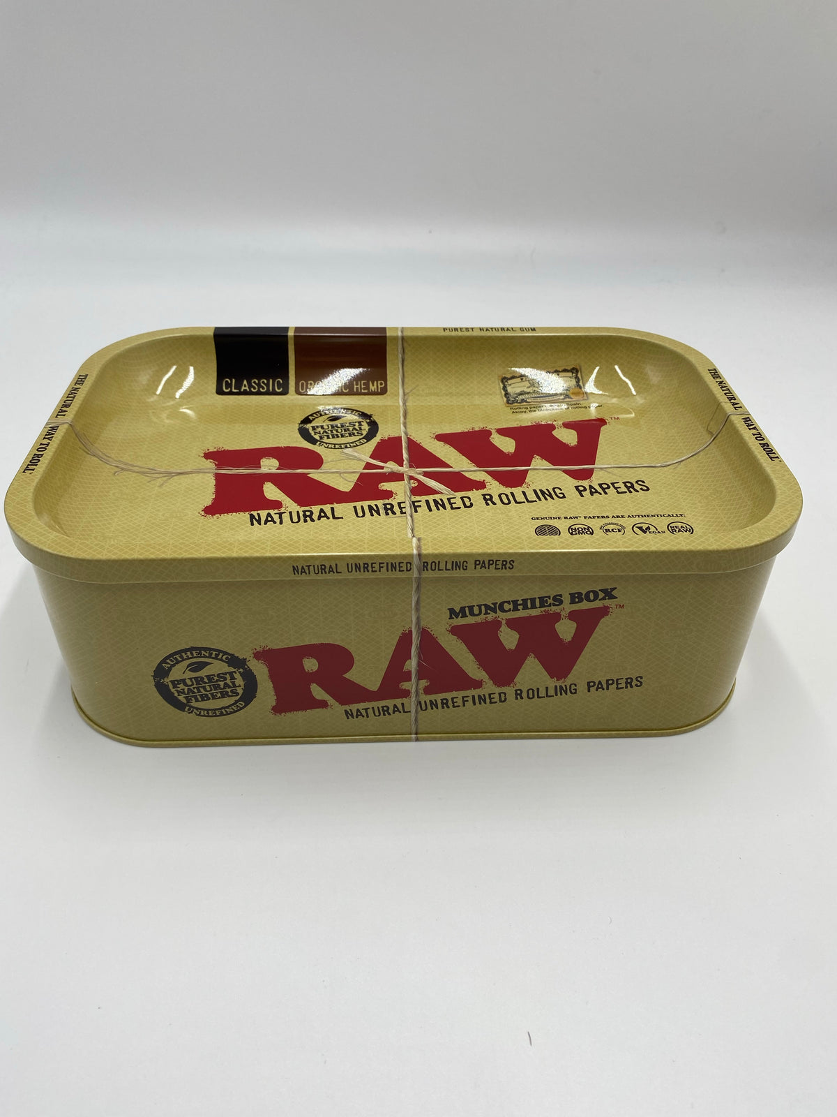 RAW MUNCHIES BOX W/ TRAY LID