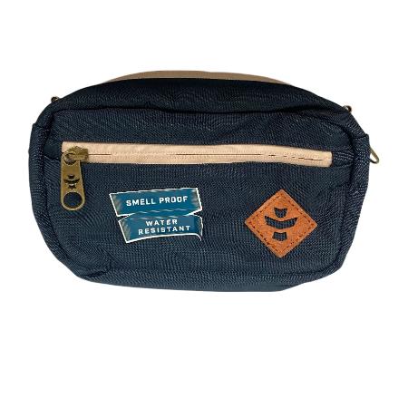 REVELRY COMPANION CROSSBODY SMELL PROOF BAG -NAVY  *** CLOSEOUT ***