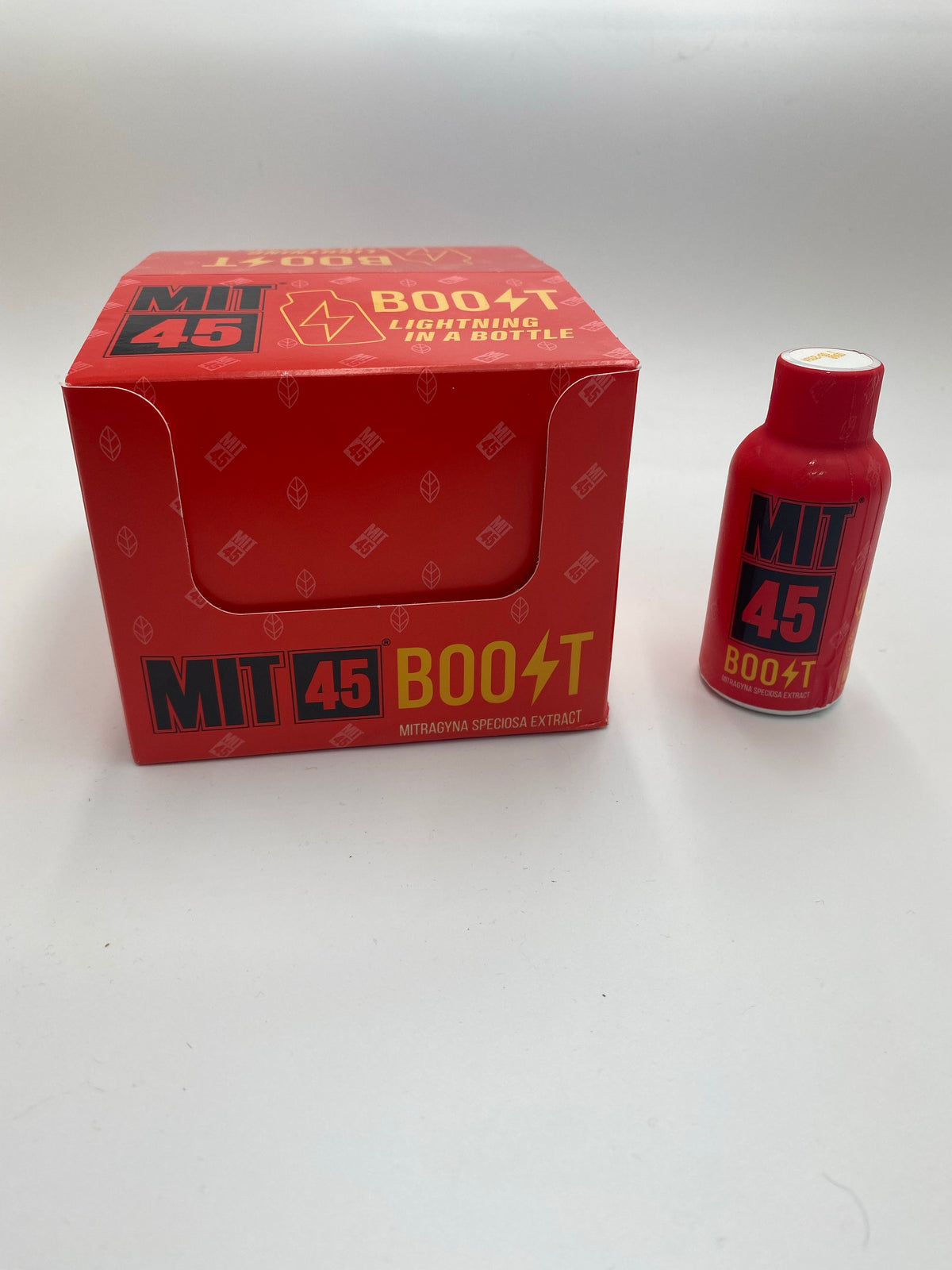 MIT 45 BOOST SHOTS "LIGHTNING IN A BOTTLE" 12 CT DISPLAY