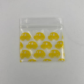 Apple Brand 1 1/4"x1" Yellow Cab Ziplock Bag