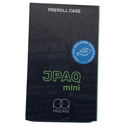 JPAQ MINI PAQ CASE BLACK ( FITS 5 84MM -98MM PRE-ROLLS) ** CLOSEOUTS**