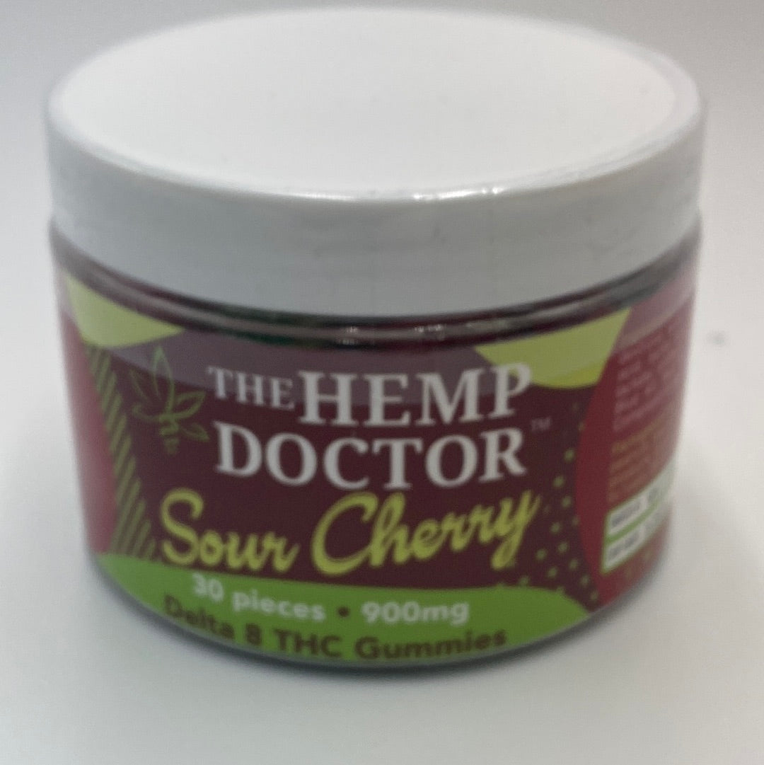 The Hemp Doctor -Sour Cherry Gummies
