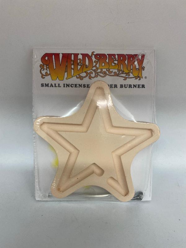 WILDBERRY POWDER INCENSE  STAR BURNER