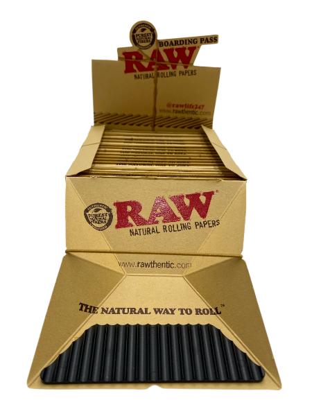 RAW BOARDING PASS PORTABLE ROLLING TRAY 15 CT DISPLAY