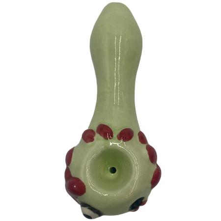 CERAMIC GREEN CREATURE PIPE