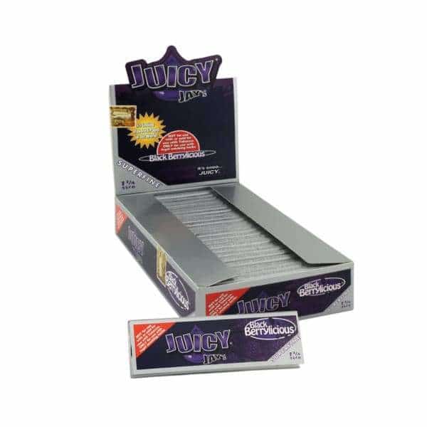 Juicy Jay’s Black Berrylicious Rolling Papers - Smoke Shop Wholesale. Done Right.