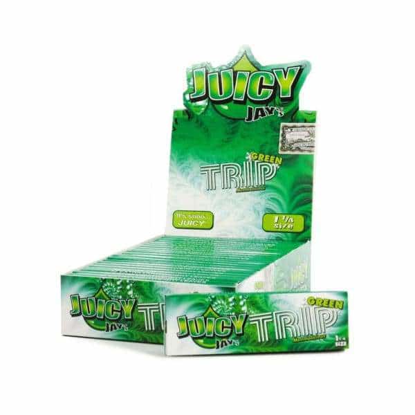 Juicy Jay’s Green Trip Rolling Papers - Smoke Shop Wholesale. Done Right.