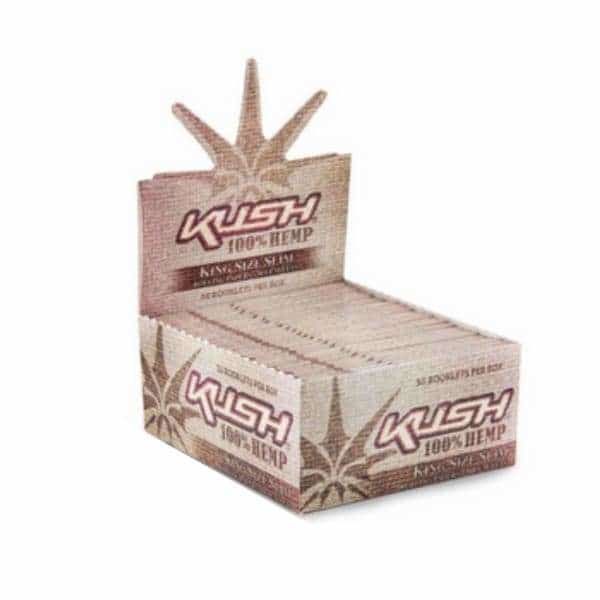 Kush 100% Hemp King Size Rolling Paper - 50ct - Smoke Shop Wholesale. Done Right.