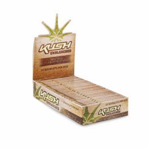 Kush Unbleached 1 1/4 Rolling Papers - Smoke Shop Wholesale. Done Right.