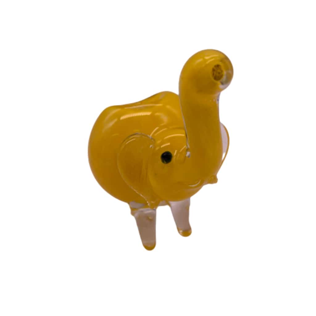 Large Frit Elephant Glass Hand Pipe - Smoke Shop Wholesale. Done Right.