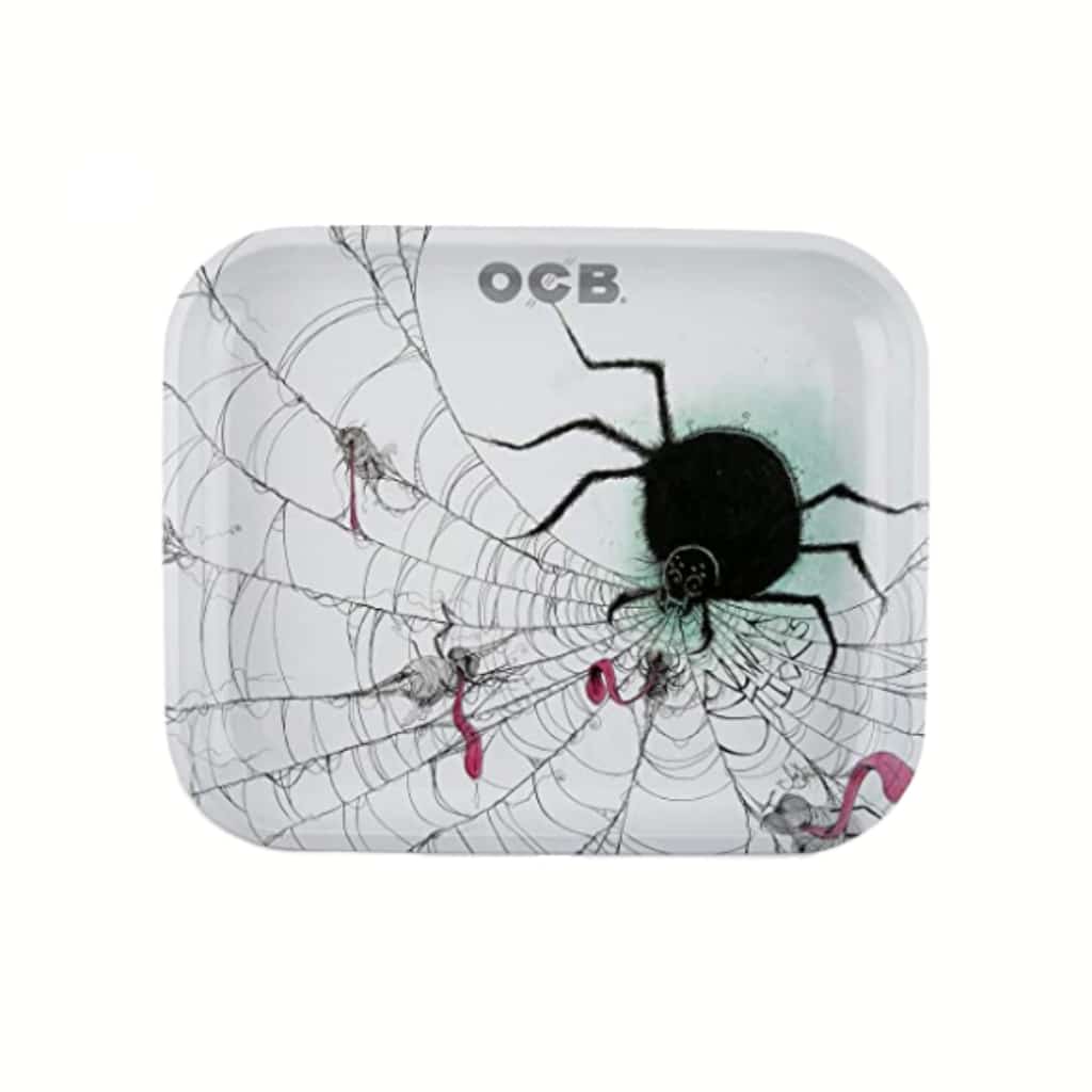 Large OCB Spider Rolling Tray - Smoke Shop Wholesale. Done Right.