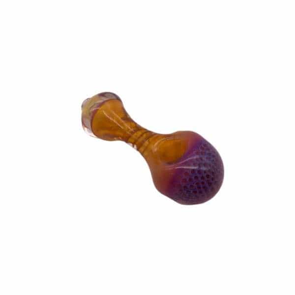 LG HONEYCOMB GLASS SPOON - Smoke Shop Wholesale. Done Right.