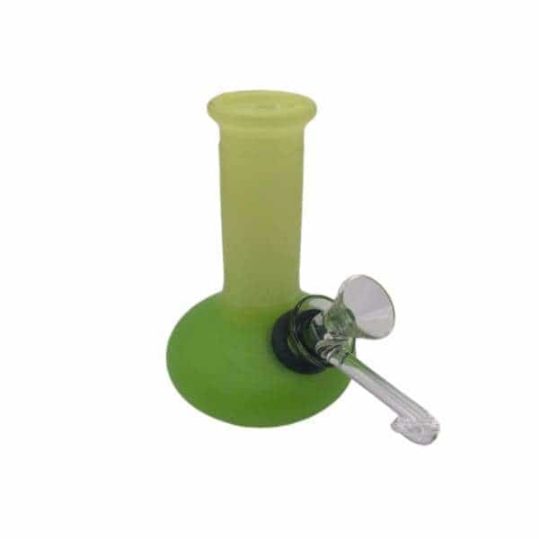 MICRO SOFT GLASS 4 RAINBOW WATER PIPE - Smoke Shop Wholesale. Done Right.