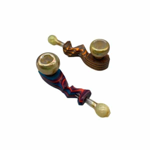 Mill H-3 Wooden Pipe Glass Bowl - Smoke Shop Wholesale. Done Right.