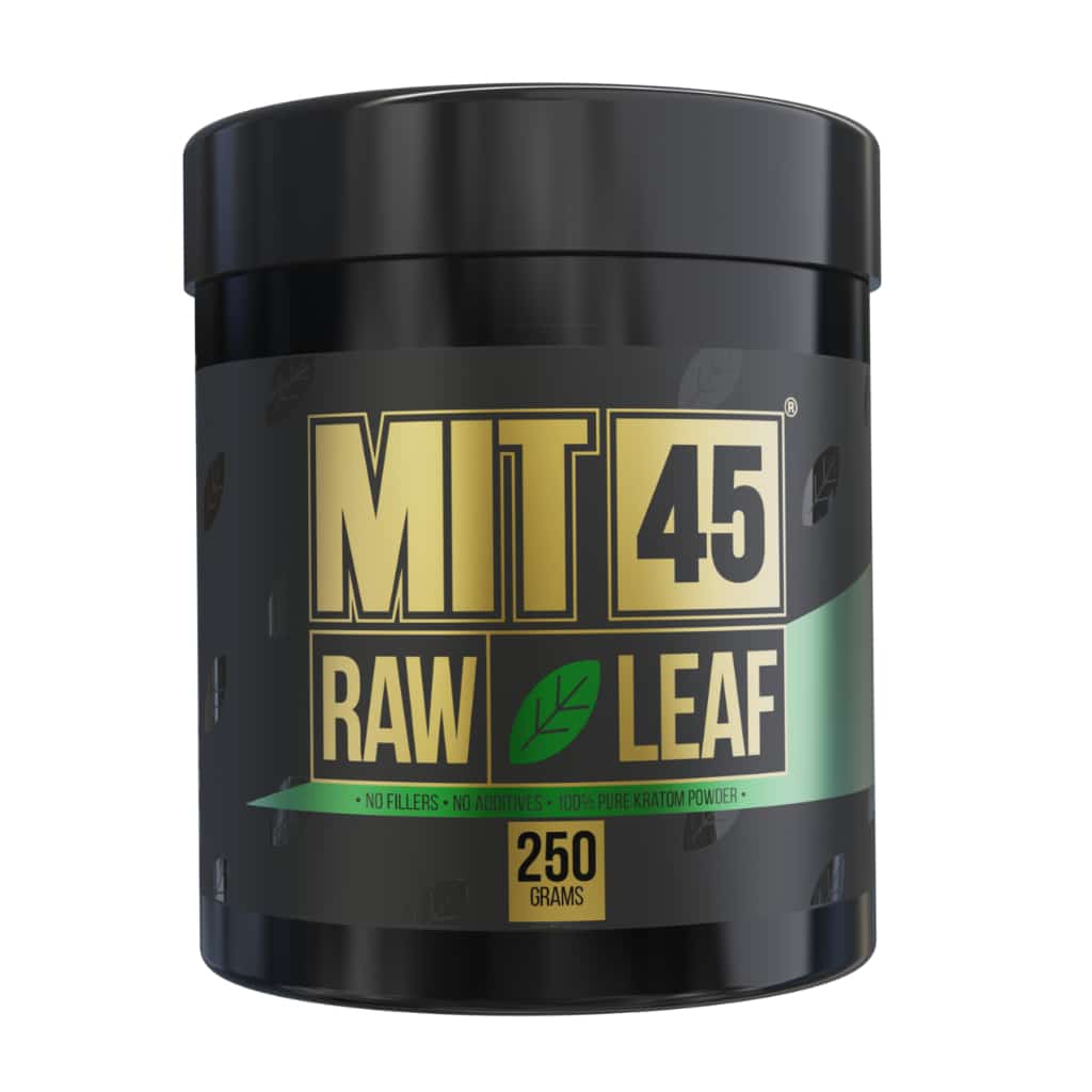 MIT 45 Raw Leaf Green Kratom - 250g Powder - Smoke Shop Wholesale. Done Right.