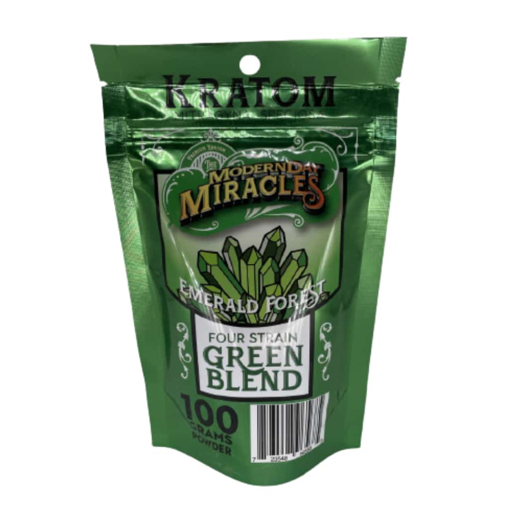 Modern Day Miracles Emerald Forest Kratom Powder - Smoke Shop Wholesale. Done Right.