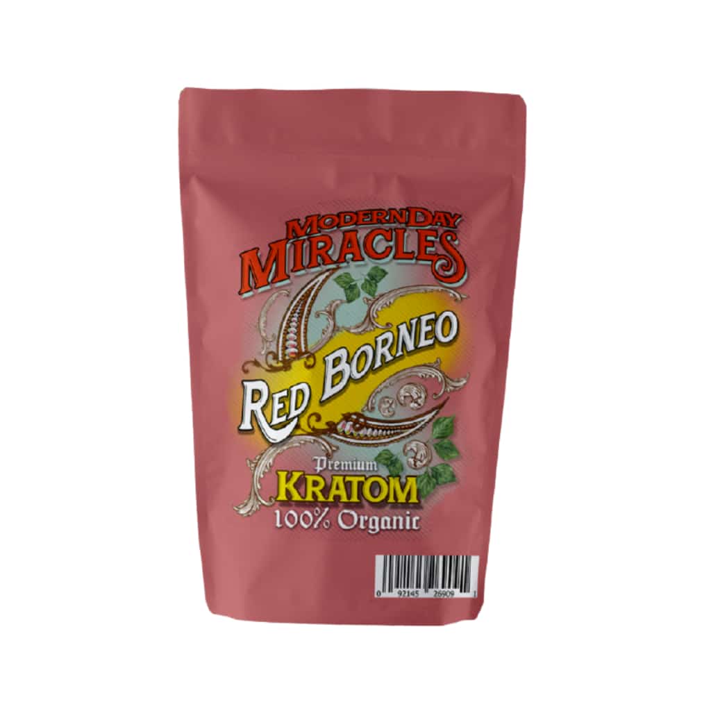 Modern Day Miracles Red Borneo Kratom Capsules - Smoke Shop Wholesale. Done Right.