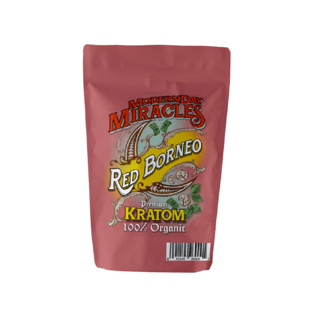 Modern Day Miracles Red Borneo Kratom Powder - Smoke Shop Wholesale. Done Right.