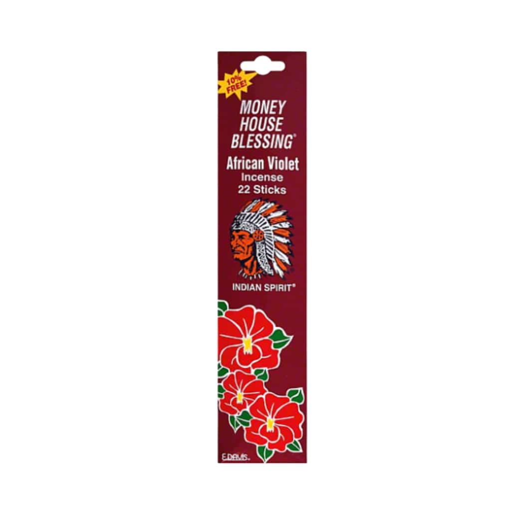 Money House Blessing African Violet Incense Sticks - Smoke Shop Wholesale. Done Right.