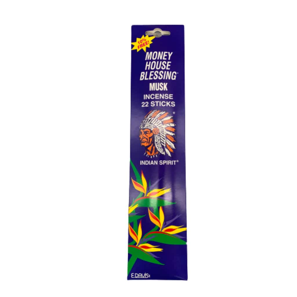 Money House Blessing Musk Incense Sticks - Smoke Shop Wholesale. Done Right.