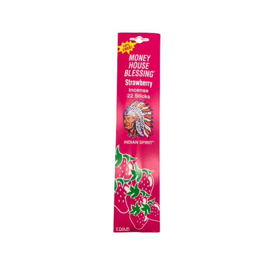 Money House Blessing Strawberry Incense Sticks - Smoke Shop Wholesale. Done Right.