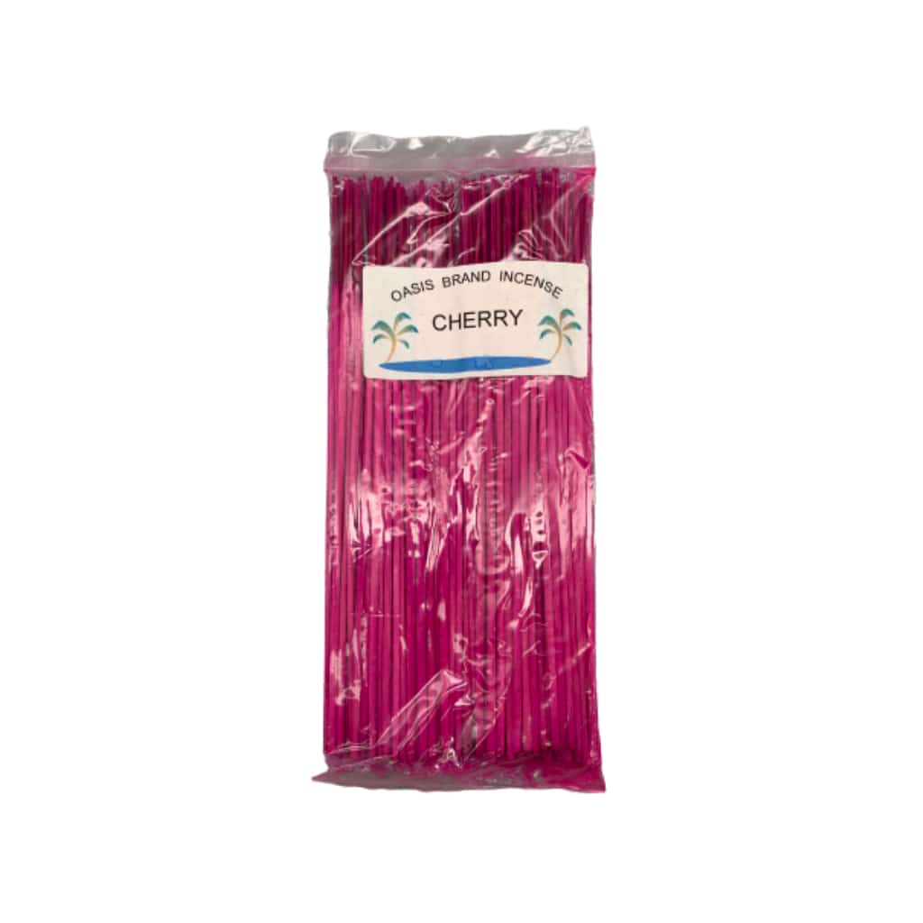 Oasis Brand Cherry Incense - 100ct - Smoke Shop Wholesale. Done Right.