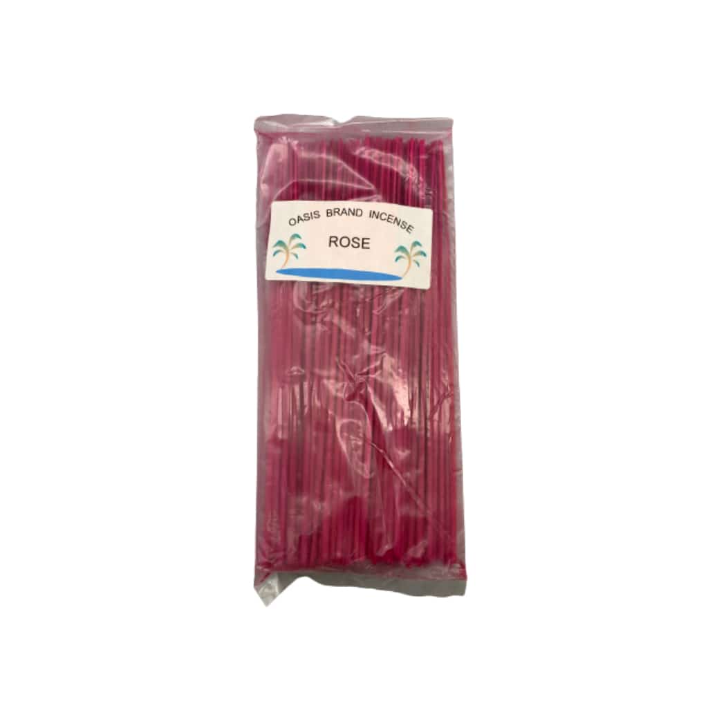 Oasis Brand Rose Incense - 100ct - Smoke Shop Wholesale. Done Right.