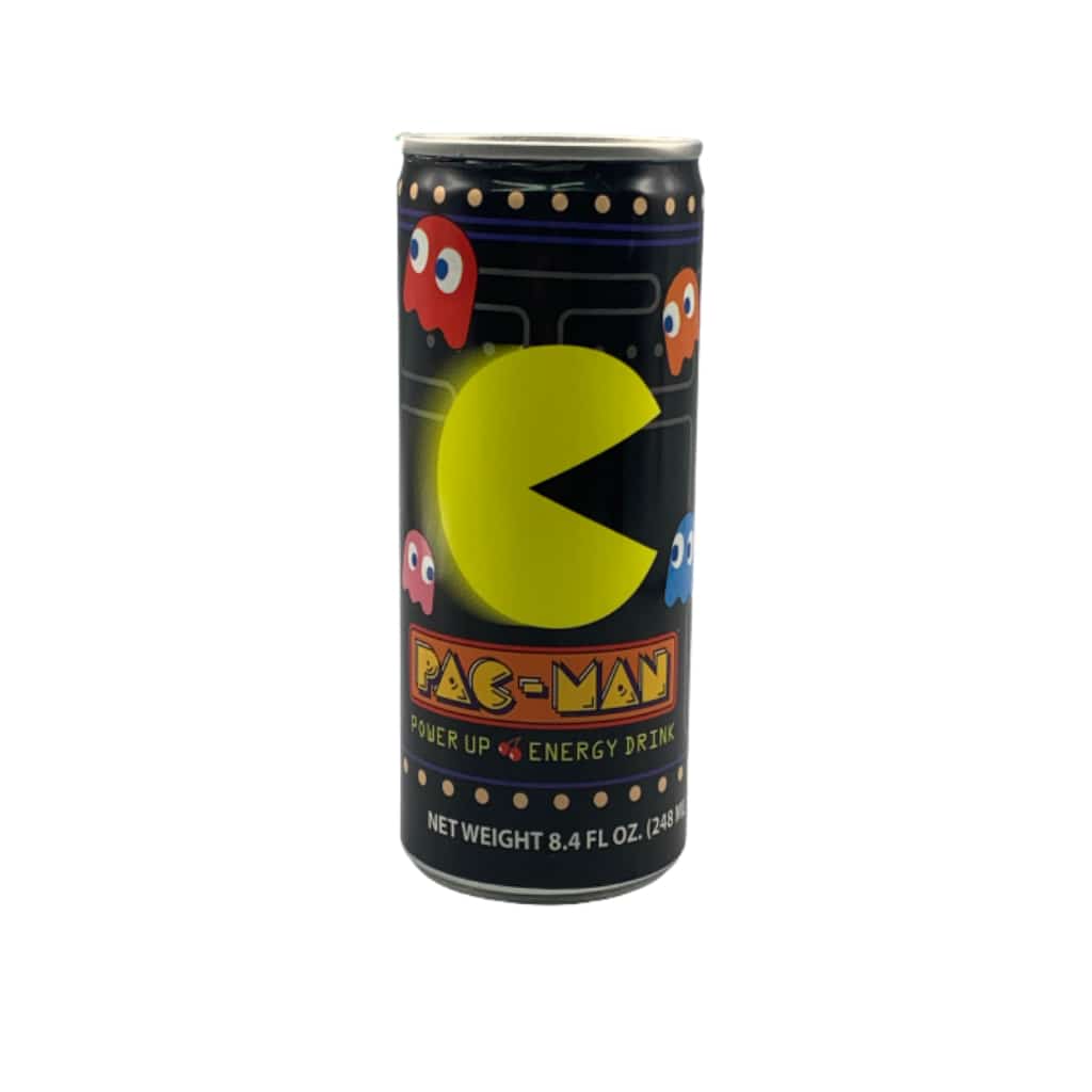 Pac-Man 8oz Energy Drink Stash Can - Smoke Shop Wholesale. Done Right.