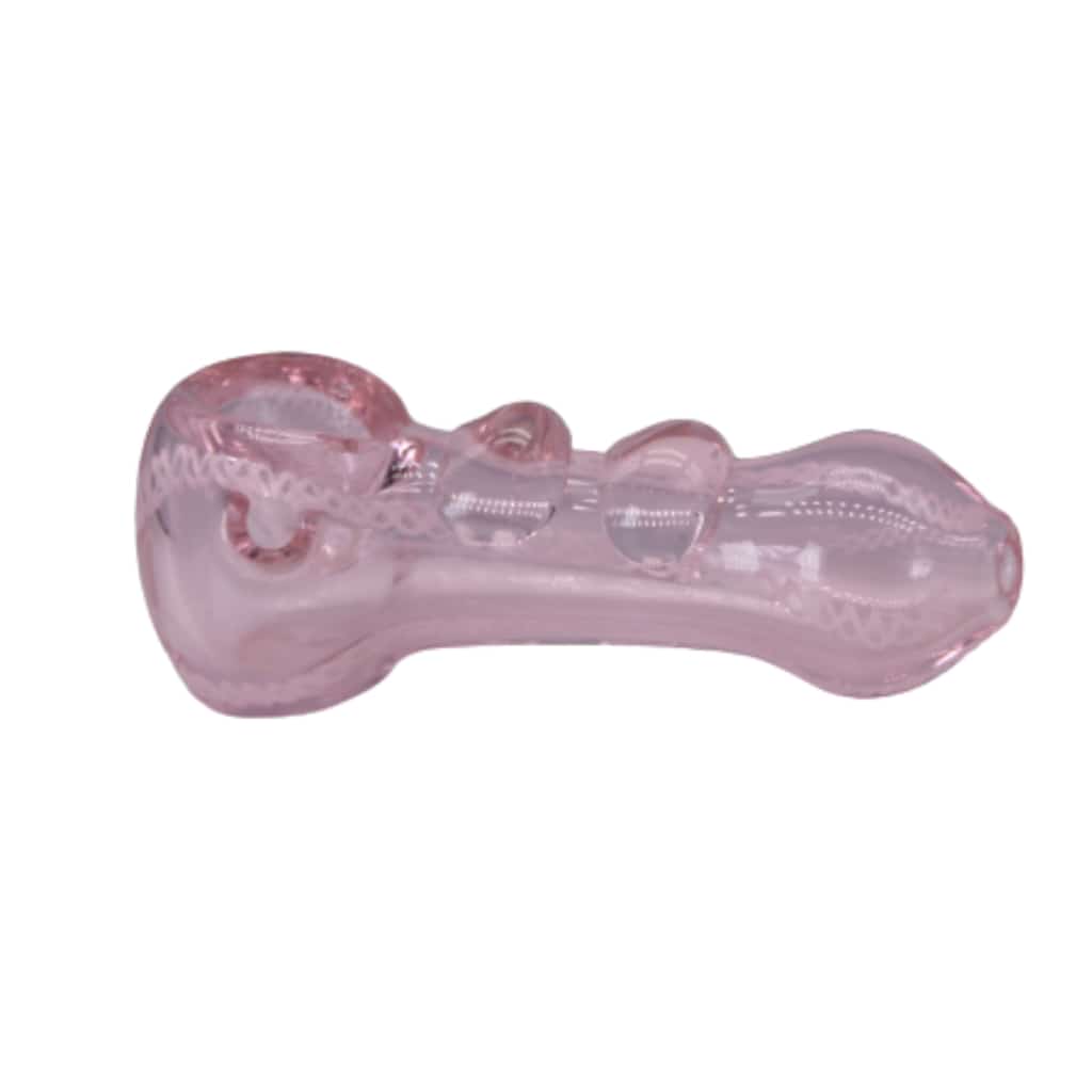 Pink Color Tube Latty Claw Spoon - Smoke Shop Wholesale. Done Right.