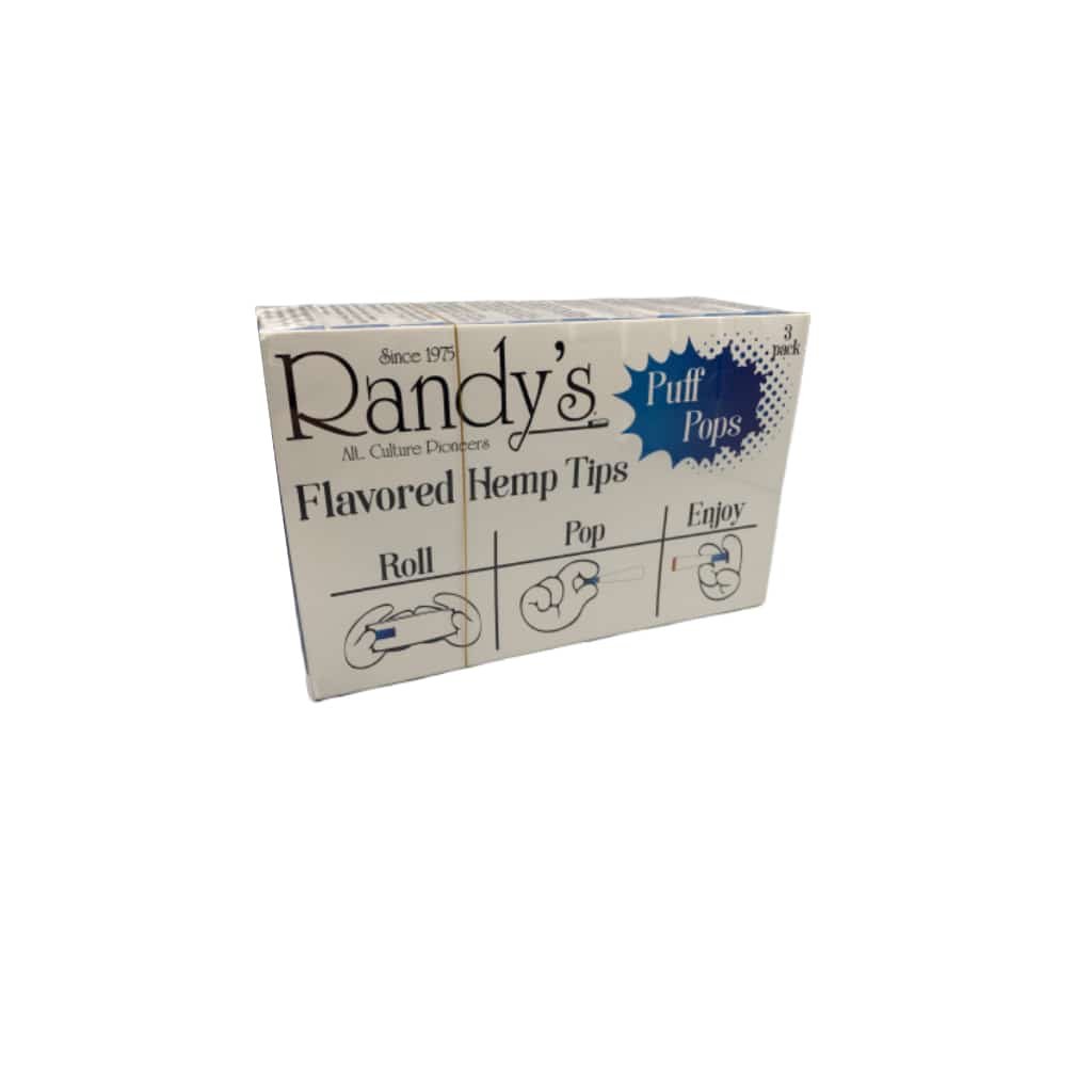 Randy’s Blueberry Flavored Hemp Tips - Smoke Shop Wholesale. Done Right.