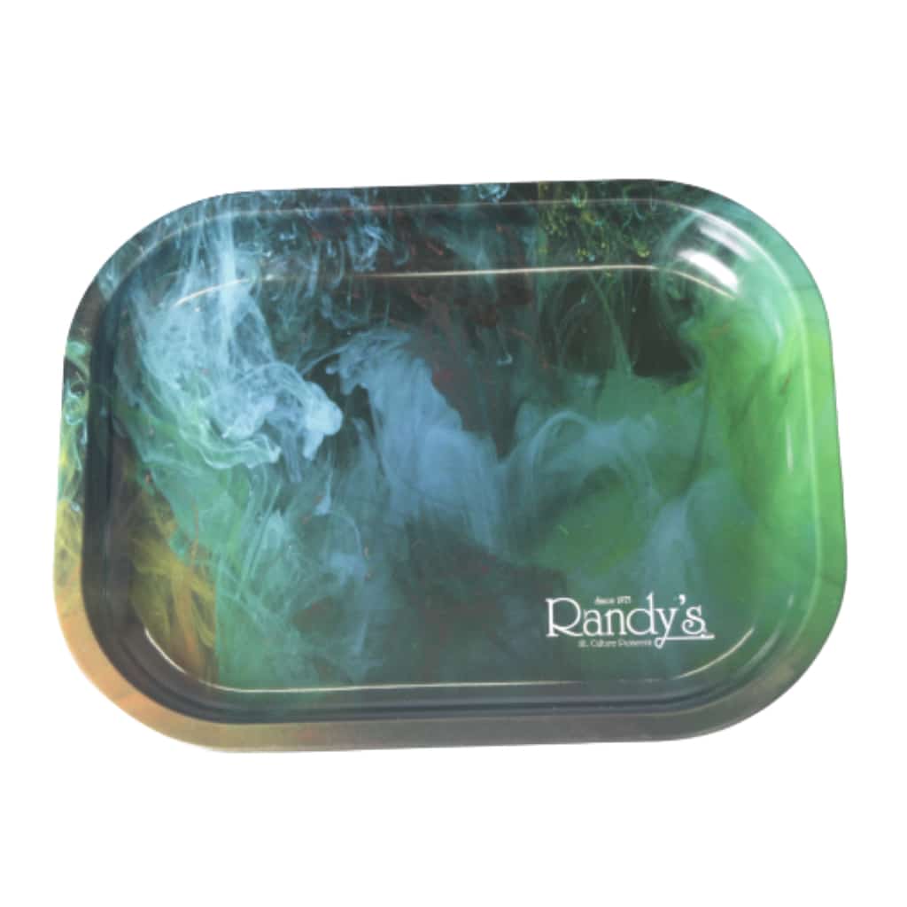 Randy’s Color Smoke Small Rolling Tray - Smoke Shop Wholesale. Done Right.
