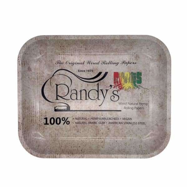 Randy’s Roots Large Rolling Tray - Smoke Shop Wholesale. Done Right.