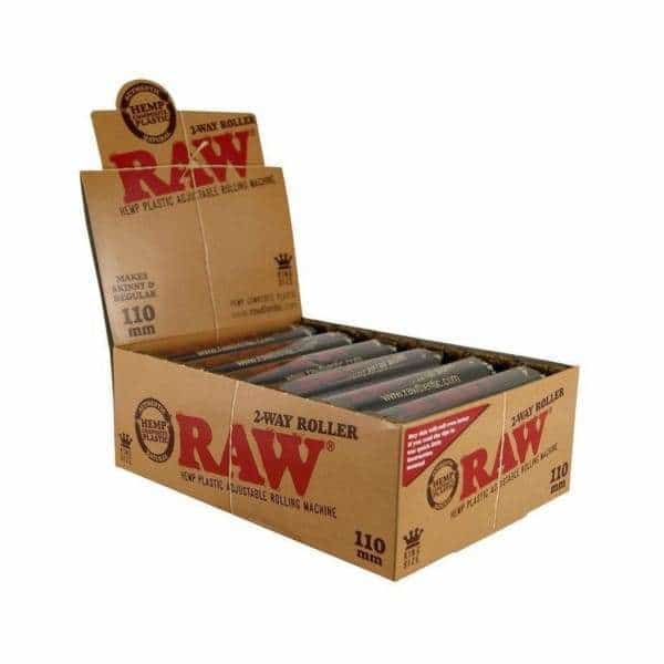 RAW 2-Way Hemp 110mm Plastic Roller - Smoke Shop Wholesale. Done Right.
