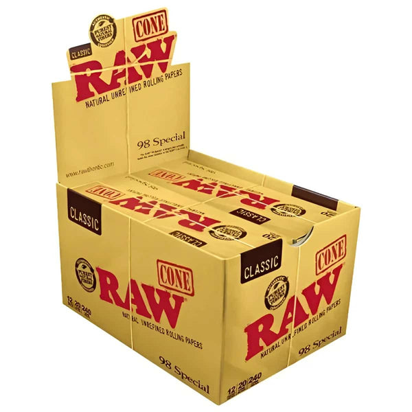 RAW Classic 98 Special Cones - Smoke Shop Wholesale. Done Right.