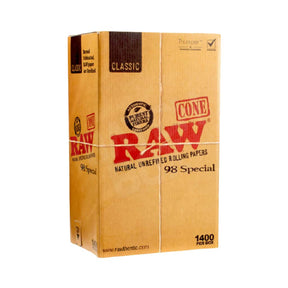 RAW Classic 98 Special Cones - Smoke Shop Wholesale. Done Right.