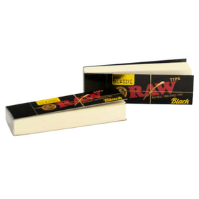 RAW Classic Black Tips - 50ct - Smoke Shop Wholesale. Done Right.