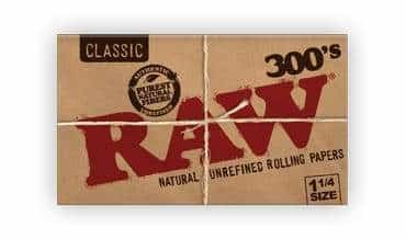 RAW Classic Creaseless 1 1/4 300’s - Smoke Shop Wholesale. Done Right.