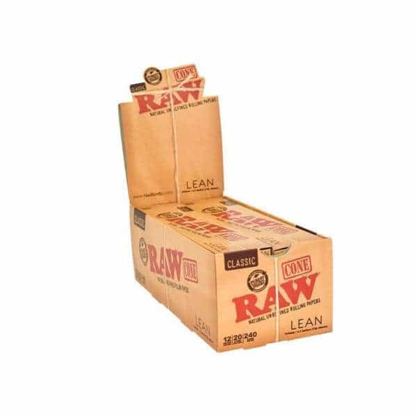 RAW Classic Lean Cones - 240ct - Smoke Shop Wholesale. Done Right.