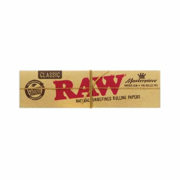 RAW Classic Masterpiece Kingsize Slim + Tips - Smoke Shop Wholesale. Done Right.