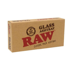 RAW Classic Pack Glass Ashtray - Smoke Shop Wholesale. Done Right.