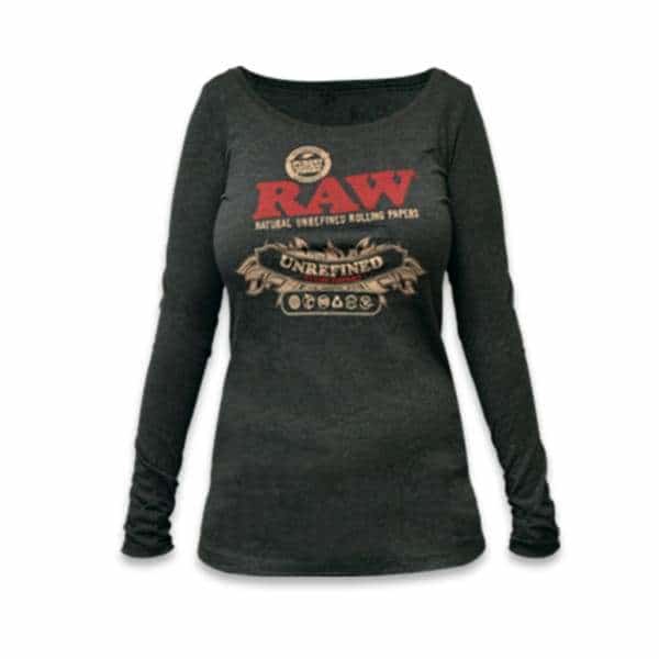 RAW Ladies Long Sleeve Tee - Smoke Shop Wholesale. Done Right.