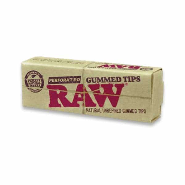 RAW Perforated Gummed Tips - Smoke Shop Wholesale. Done Right.