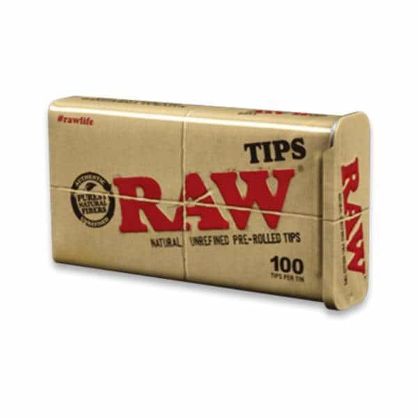 RAW Pre-Rolled Tips Tin - Smoke Shop Wholesale. Done Right.