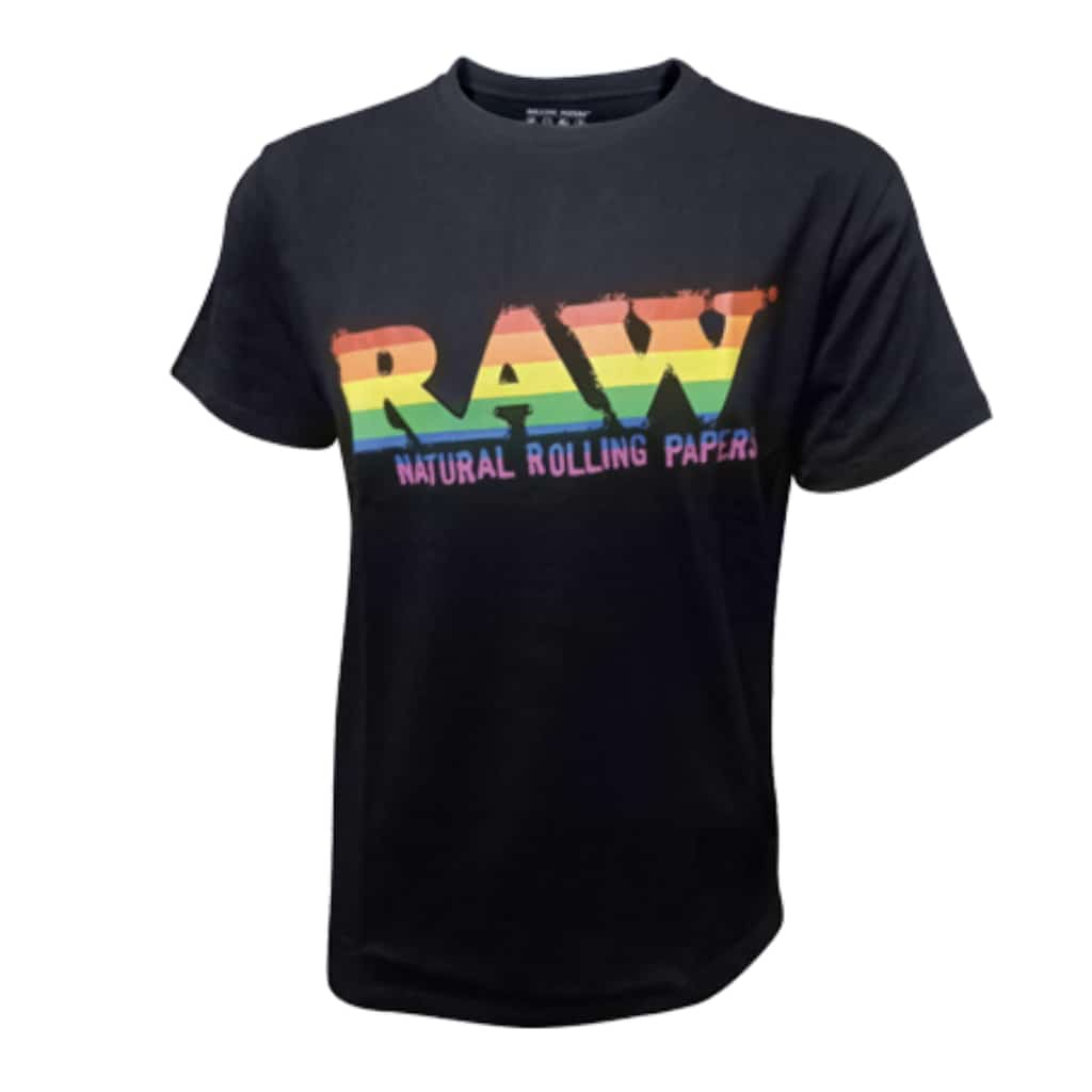 RAW Pride Logo Shirt - Smoke Shop Wholesale. Done Right.