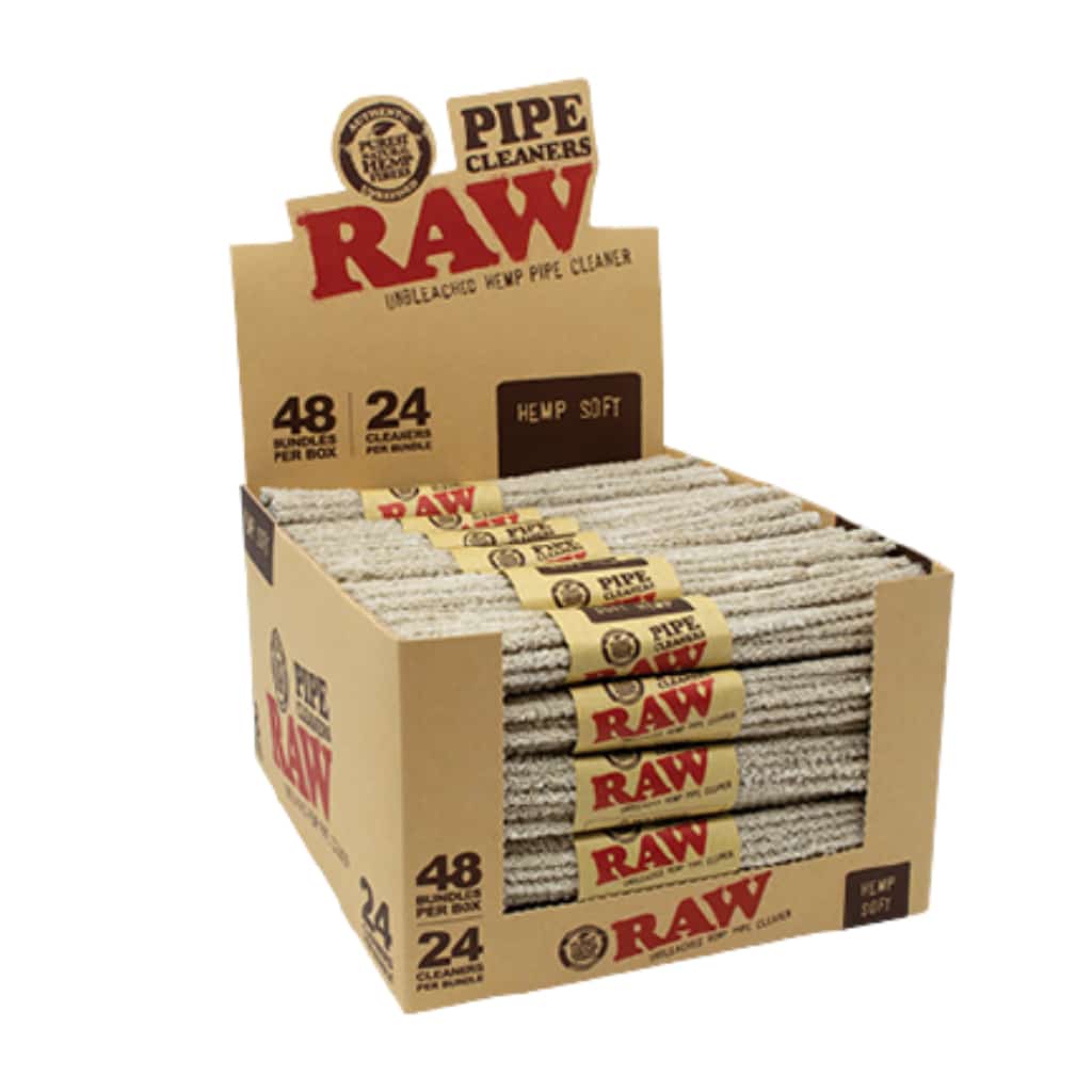 RAW Soft Hemp Pipe Cleaners - Smoke Shop Wholesale. Done Right.