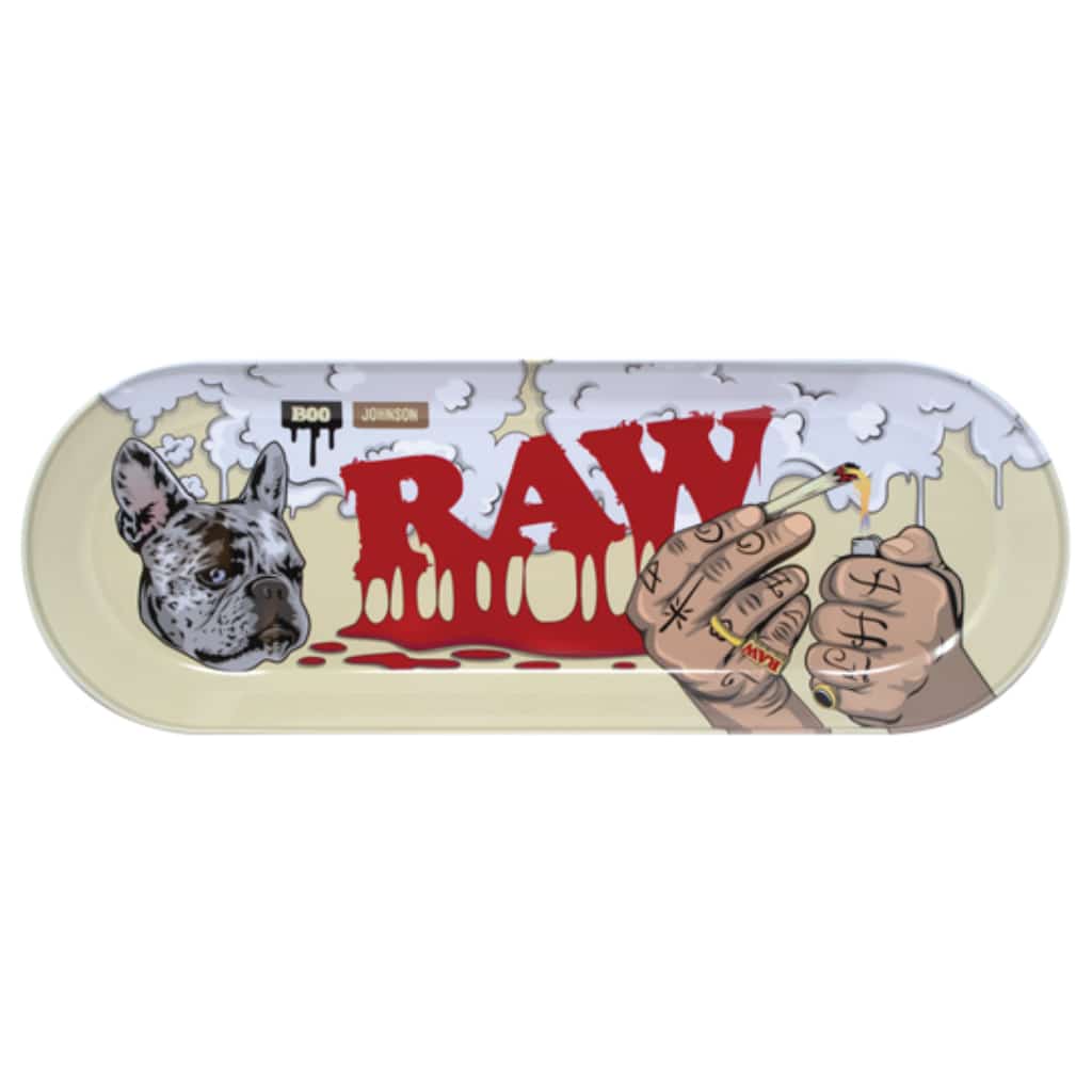 RAW x Boo Johnson Skate Deck Rolling Tray - Smoke Shop Wholesale. Done Right.